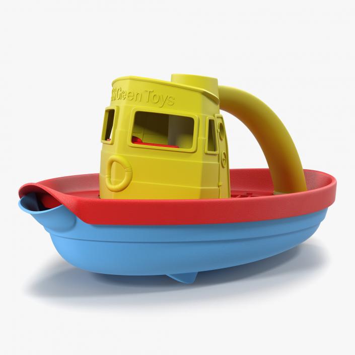 3D Tugboat Bath Toy