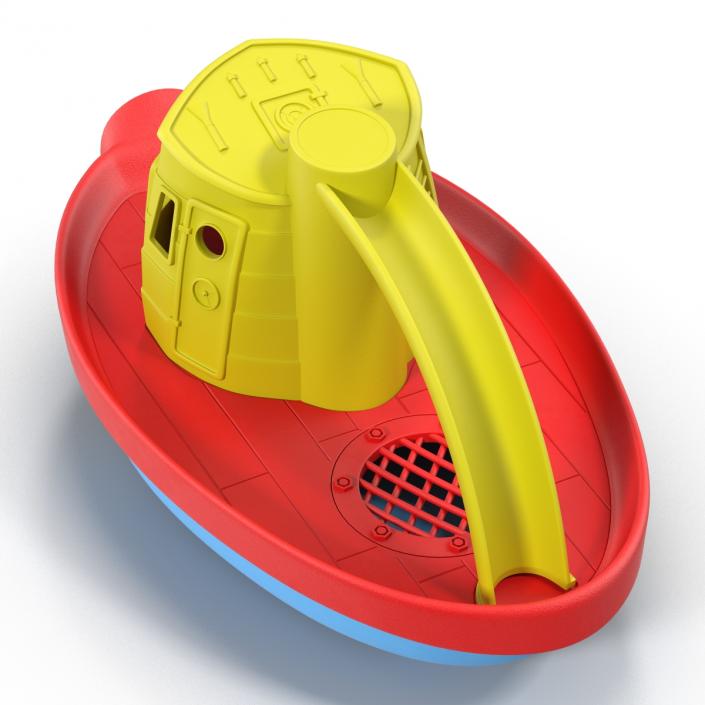 3D Tugboat Bath Toy