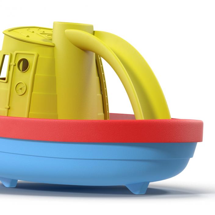 3D Tugboat Bath Toy