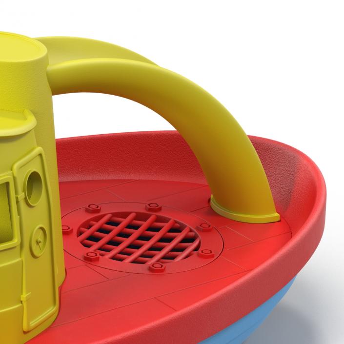 3D Tugboat Bath Toy