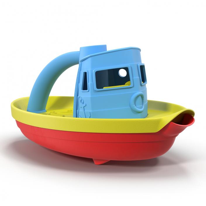 Tugboat Bath Toy Generic 3D model