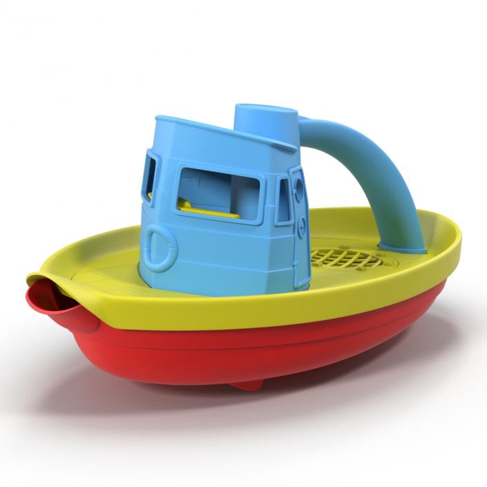 Tugboat Bath Toy Generic 3D model