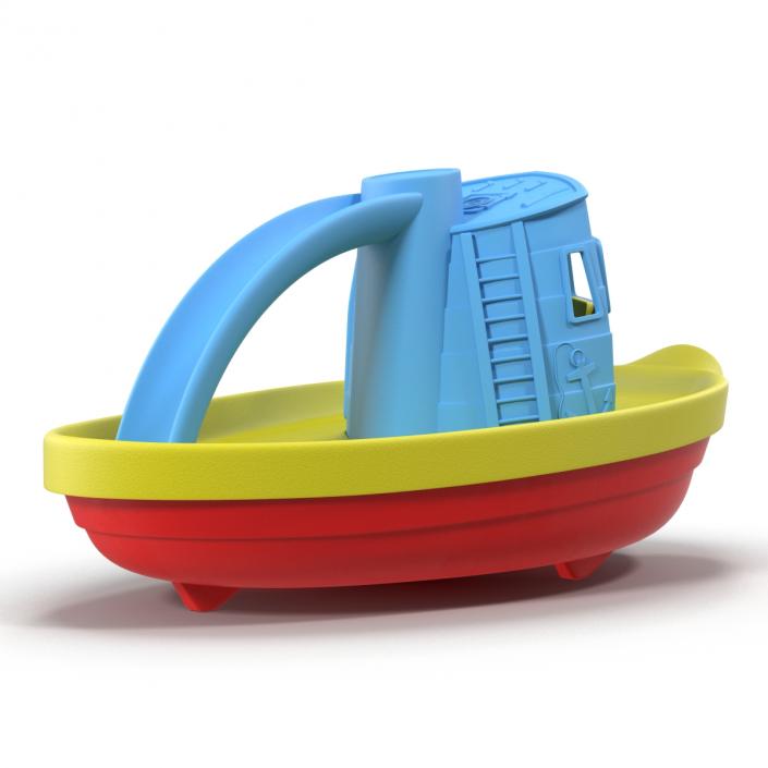 Tugboat Bath Toy Generic 3D model