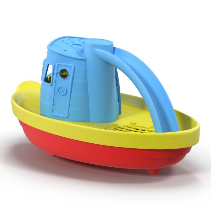 Tugboat Bath Toy Generic 3D model