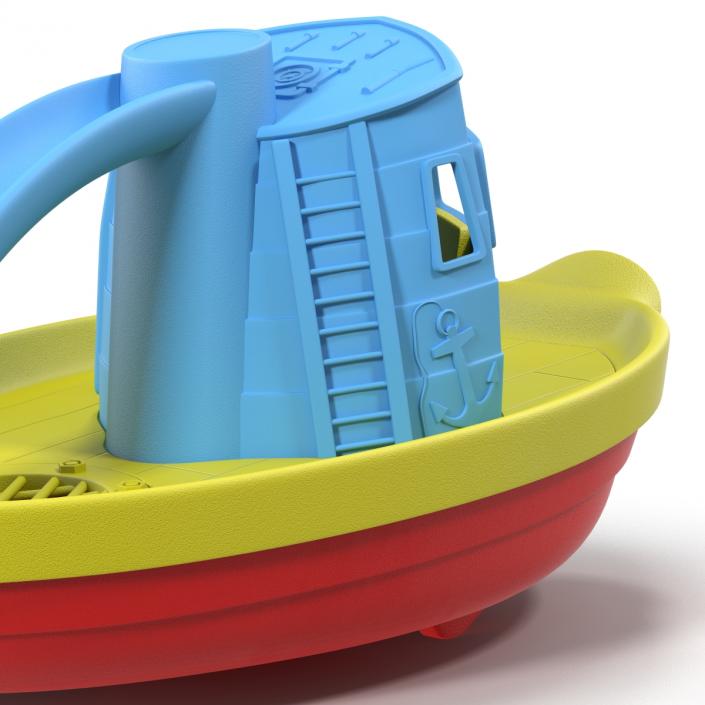 Tugboat Bath Toy Generic 3D model