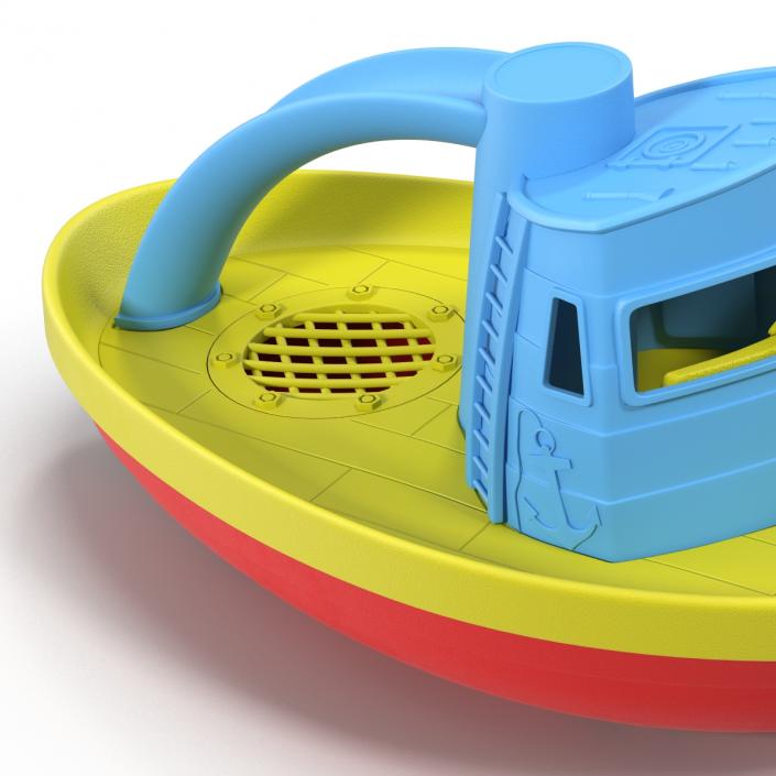 Tugboat Bath Toy Generic 3D model