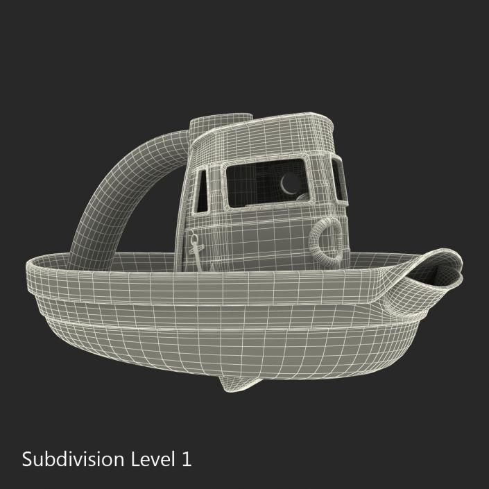 Tugboat Bath Toy Generic 3D model