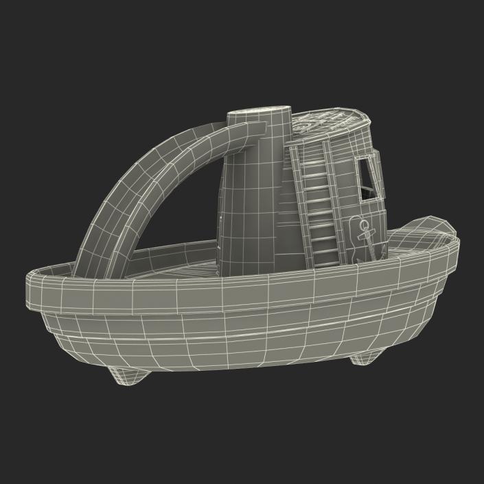 Tugboat Bath Toy Generic 3D model