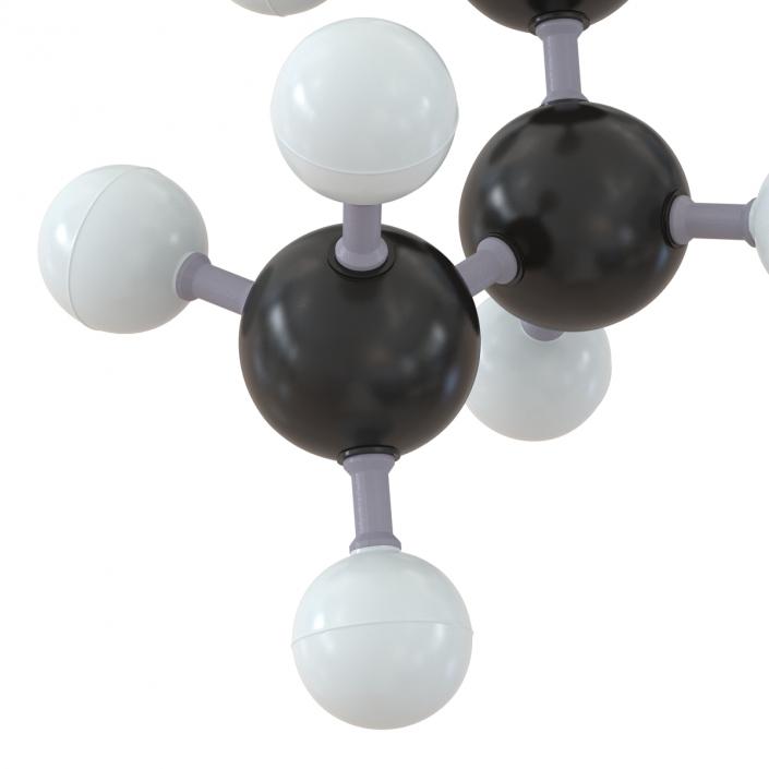 3D Propane Molecule