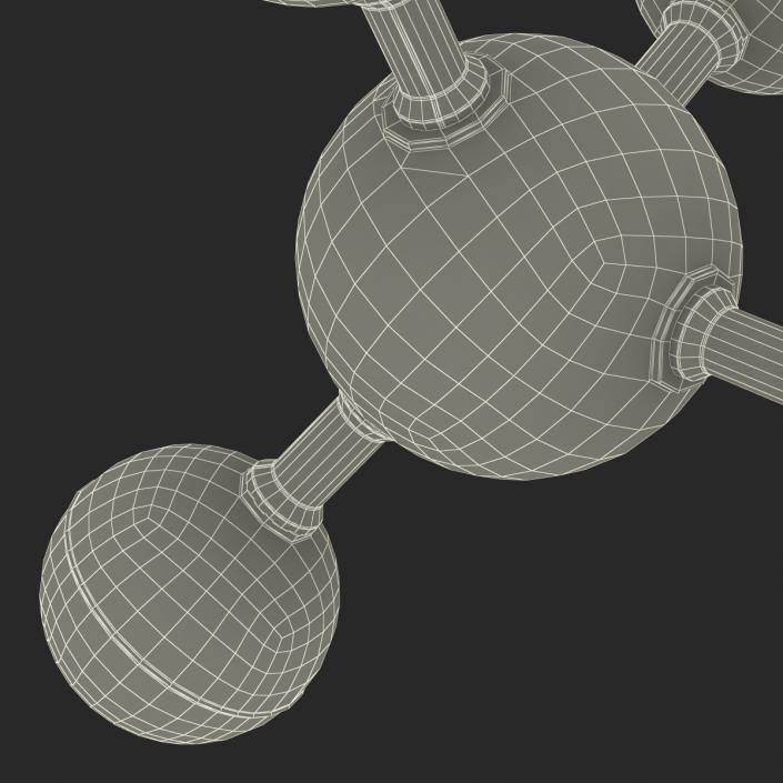 3D Methane Molecule