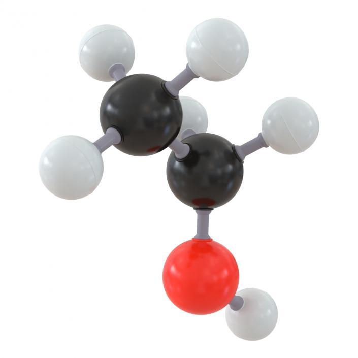 3D Ethanol Molecule