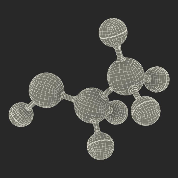 3D Ethanol Molecule