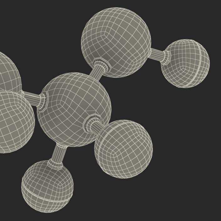 3D Ethanol Molecule