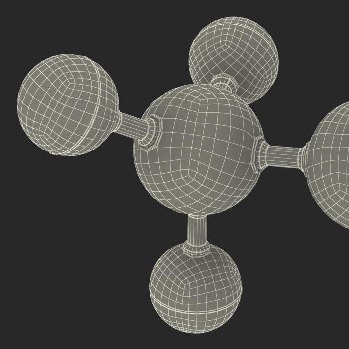 3D Ethanol Molecule