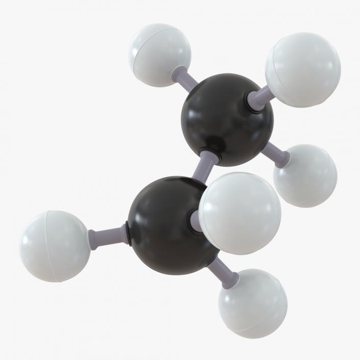 3D model Ethane Molecule