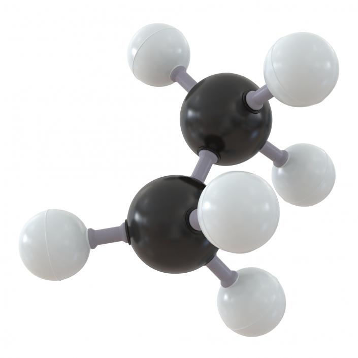 3D model Ethane Molecule