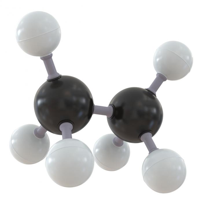 3D model Ethane Molecule