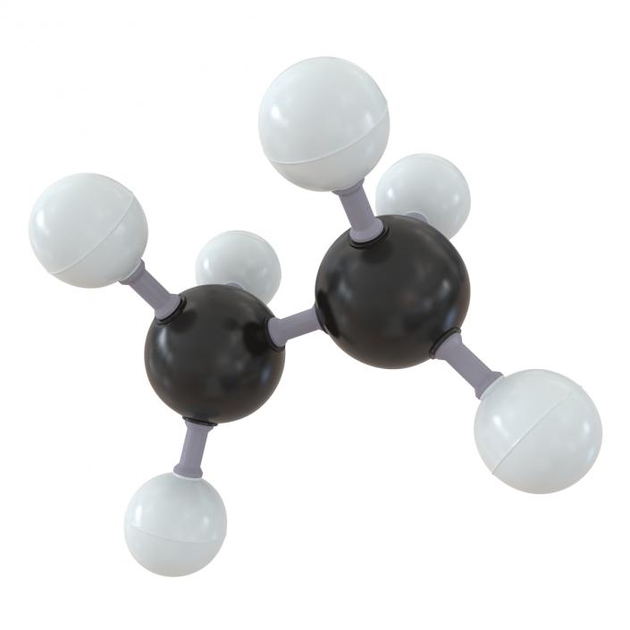 3D model Ethane Molecule