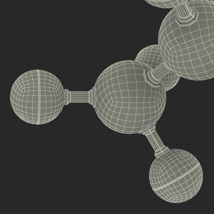 3D model Ethane Molecule