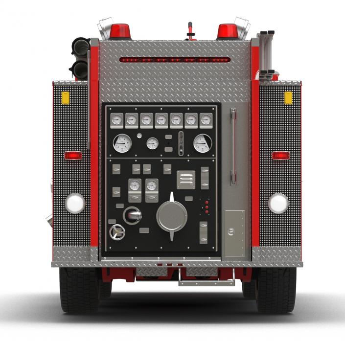 Fire Truck Apparatus 4 3D