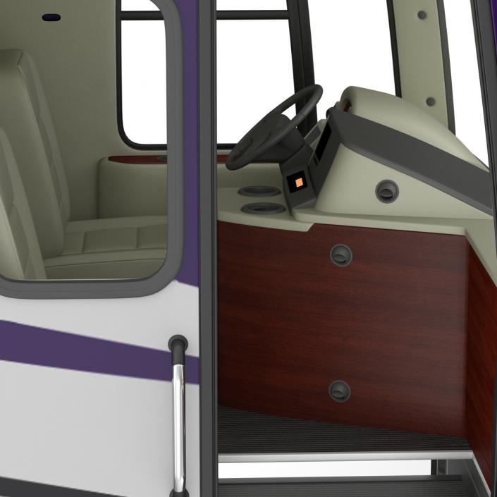 Recreation Vehicle Generic Simple Interior 3D