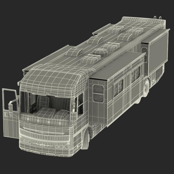 Recreation Vehicle Generic Simple Interior 3D