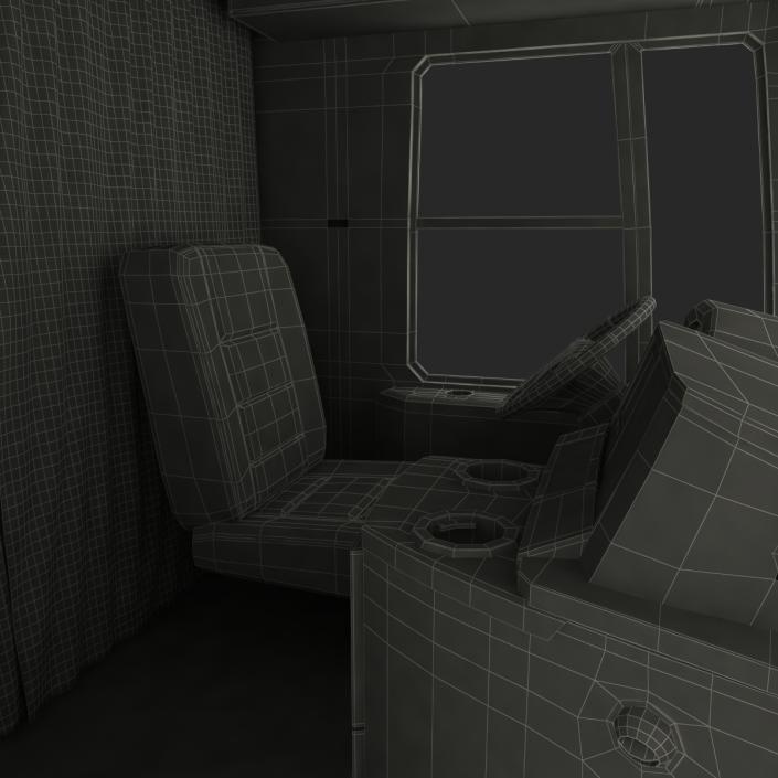 Recreation Vehicle Generic Simple Interior 3D