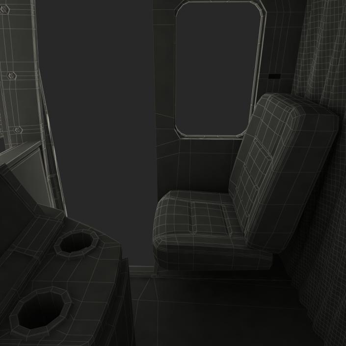 Recreation Vehicle Generic Simple Interior 3D