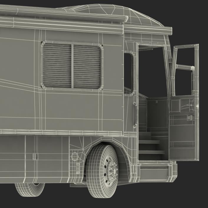 3D Recreation Vehicle Generic Rigged model