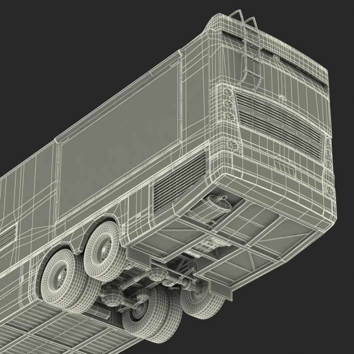 3D Recreation Vehicle Generic Rigged model