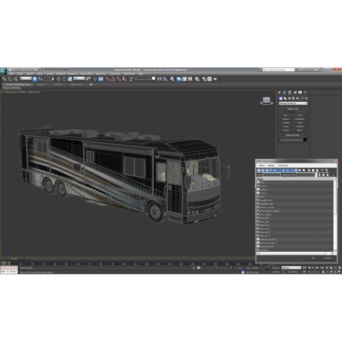 3D model American Recreation Vehicle RV