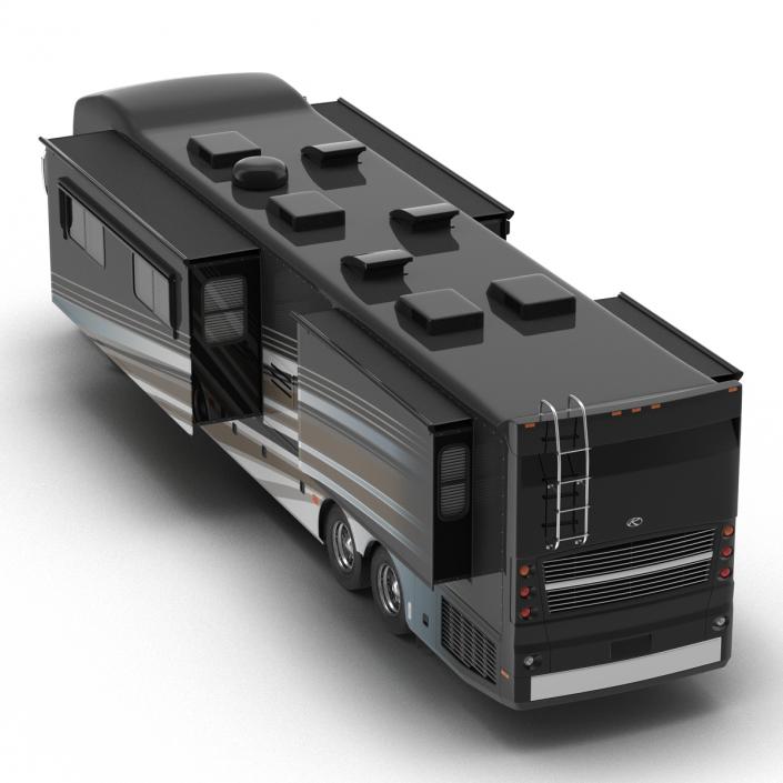 3D American Recreation Vehicle RV Simple Interior