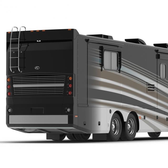 3D American Recreation Vehicle RV Simple Interior