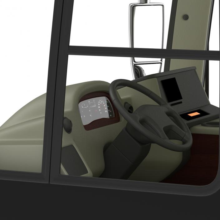 3D American Recreation Vehicle RV Simple Interior