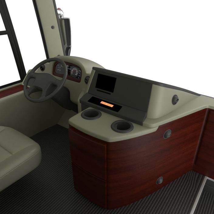 3D American Recreation Vehicle RV Simple Interior