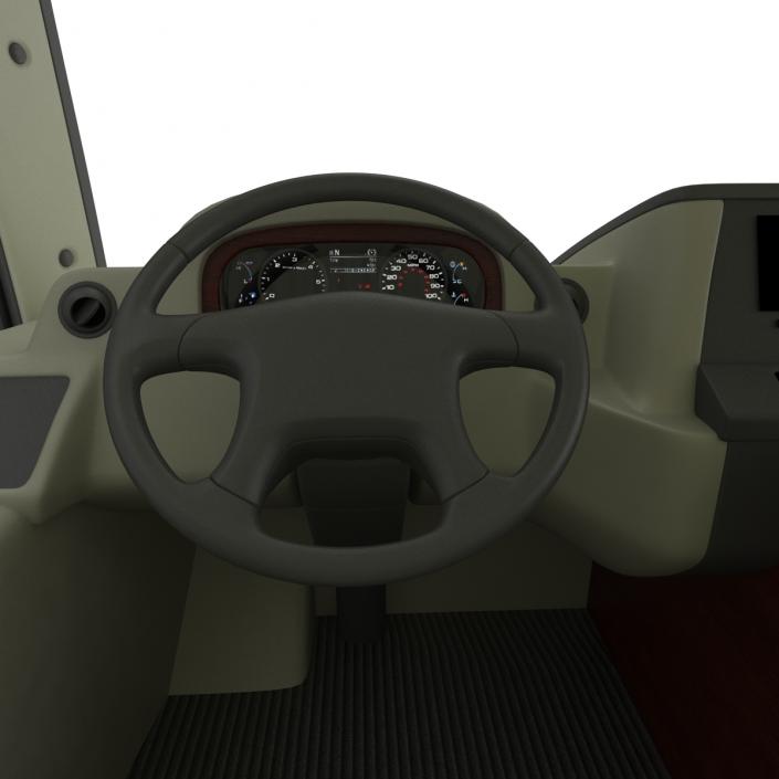 3D American Recreation Vehicle RV Simple Interior