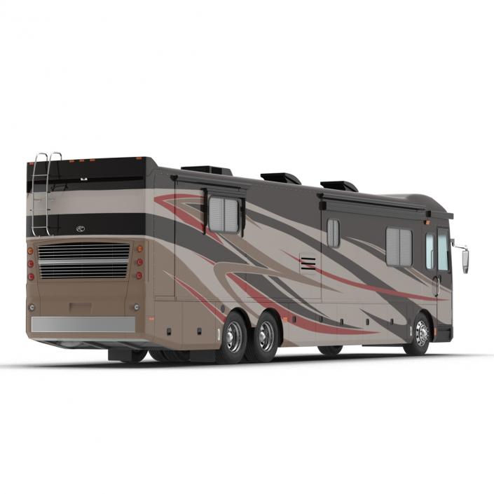 3D American Recreation Vehicle RV Simple Interior 2 model