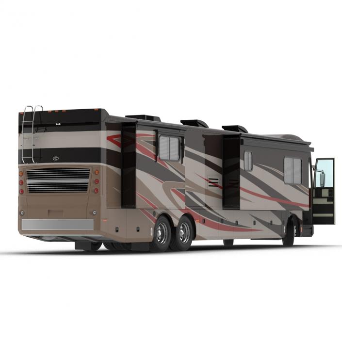 3D American Recreation Vehicle RV Simple Interior 2 model