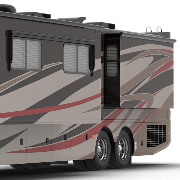 3D American Recreation Vehicle RV Simple Interior 2 model