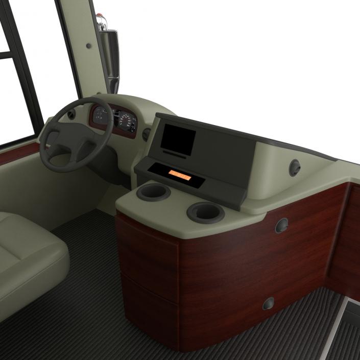 3D American Recreation Vehicle RV Simple Interior 2 model