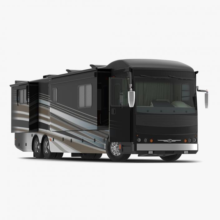 American Recreation Vehicle RV Rigged 3D