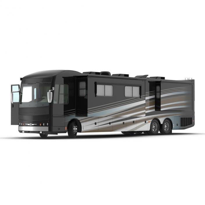 American Recreation Vehicle RV Rigged 3D