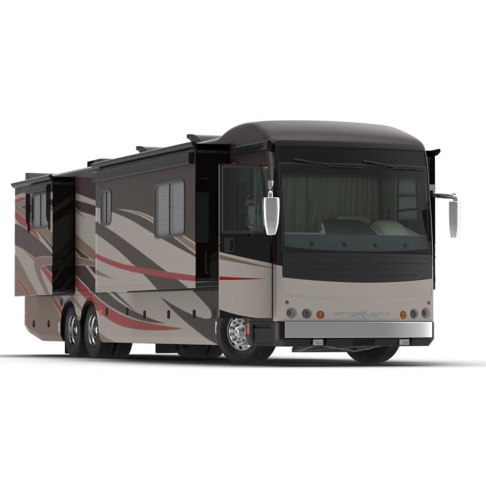 American Recreation Vehicle RV 2 Rigged 3D model