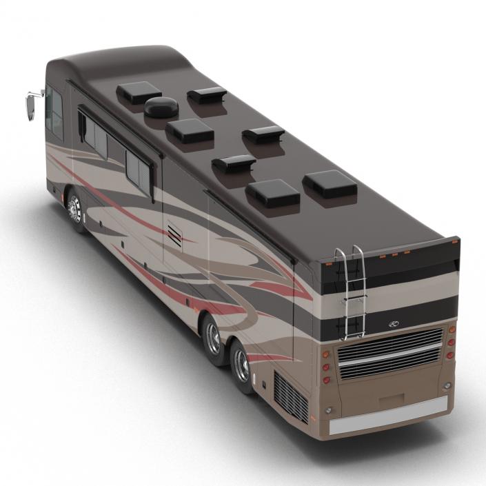 American Recreation Vehicle RV 2 Rigged 3D model