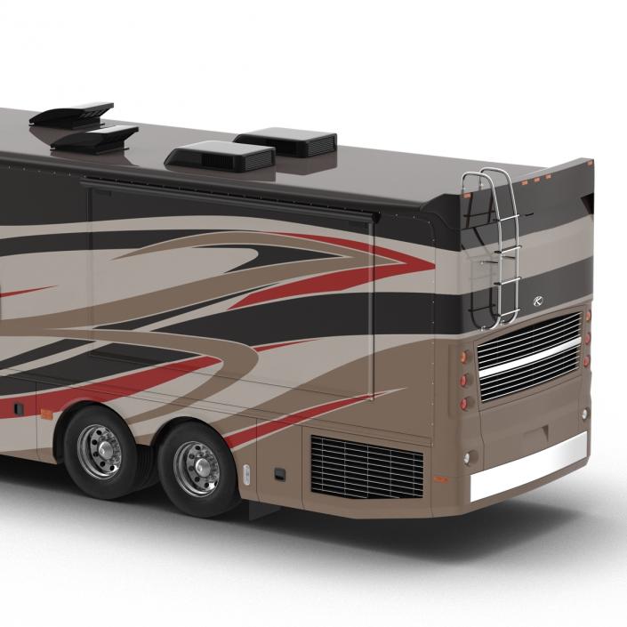 American Recreation Vehicle RV 2 Rigged 3D model