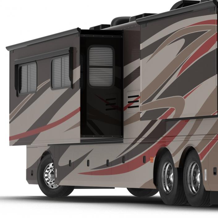 American Recreation Vehicle RV 2 Rigged 3D model