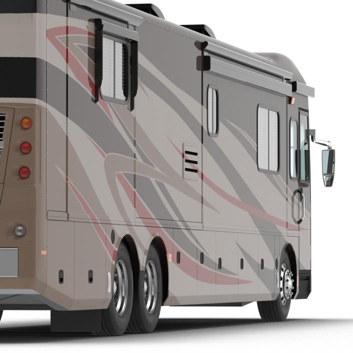 American Recreation Vehicle RV 2 Rigged 3D model