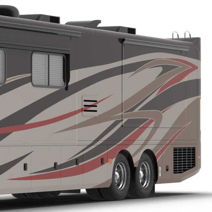 American Recreation Vehicle RV 2 Rigged 3D model