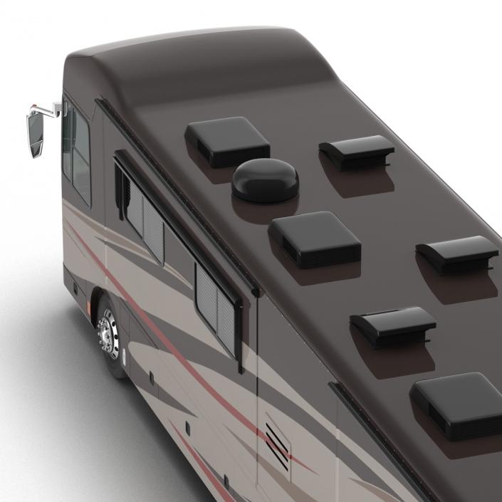 American Recreation Vehicle RV 2 Rigged 3D model