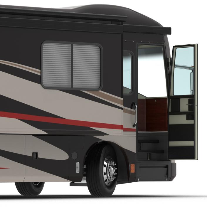 American Recreation Vehicle RV 2 Rigged 3D model